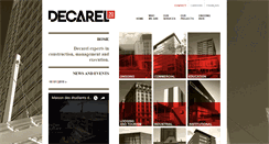 Desktop Screenshot of decarel.com